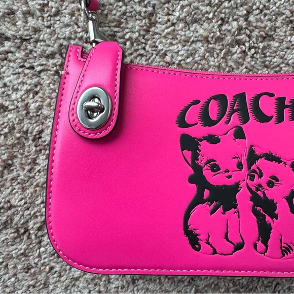 Coach x Lil Nas X Drop Penn Shoulder Bag RARE Kitten print! - Picture 5 of 9